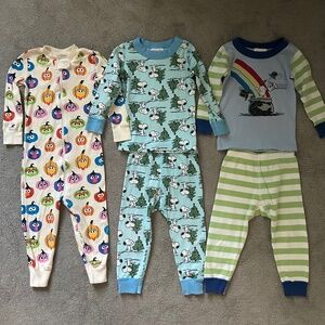 Hanna Andersson 80/85 pajamas made in Peru